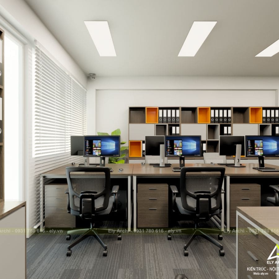 Nội thất văn phòng công ty Gtech